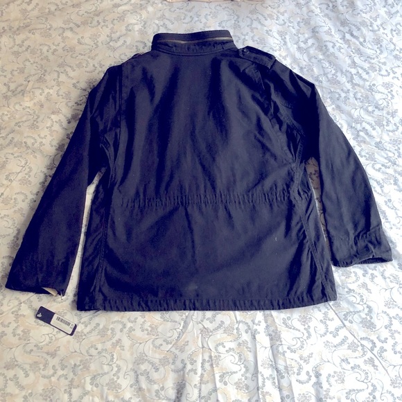 SOLD. HP! Alpha Industries Navy Defender Field Coat with Hood, XL, Brand-new! - Picture 8 of 16